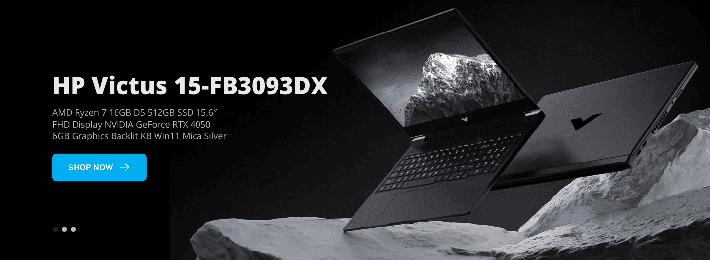 HP Victus Laptop Banner